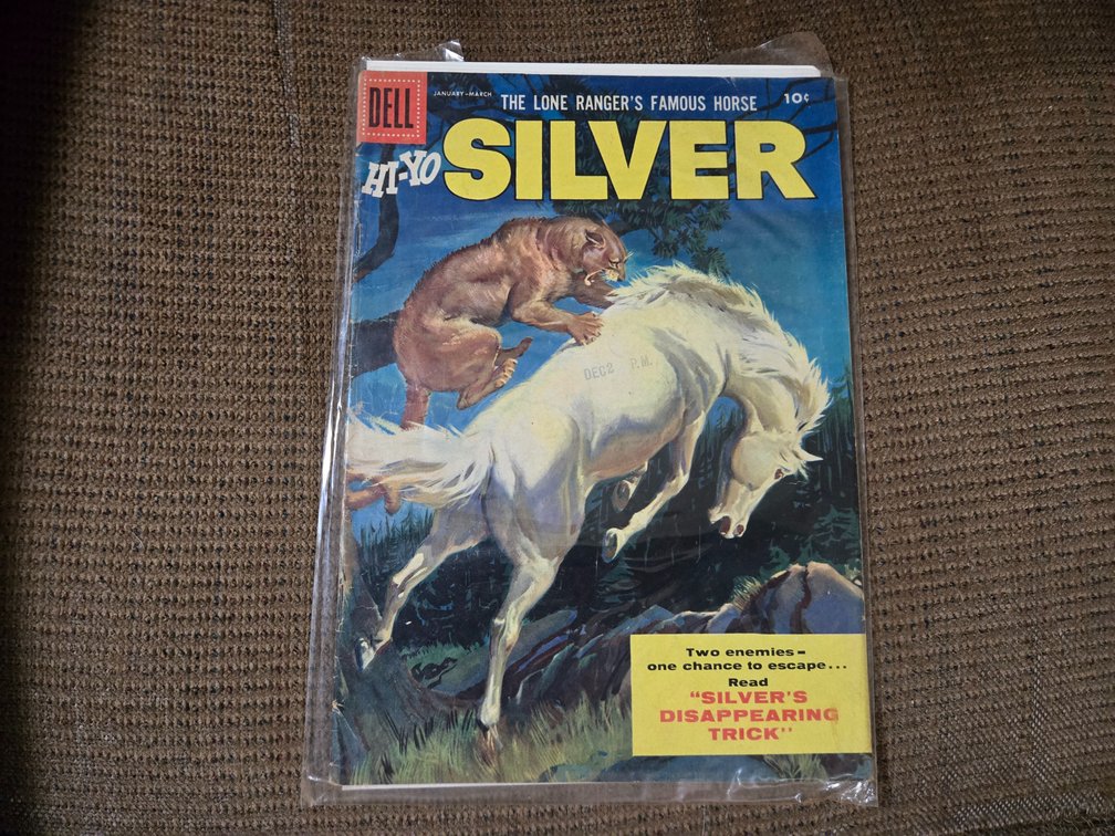 1955 Hi-Yo Silver Comic in Plastic