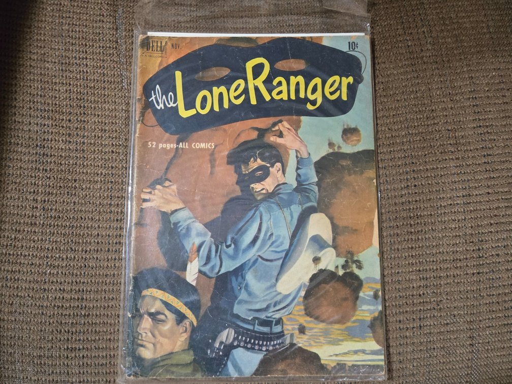 1951 The Lone Ranger Comic in Plastic