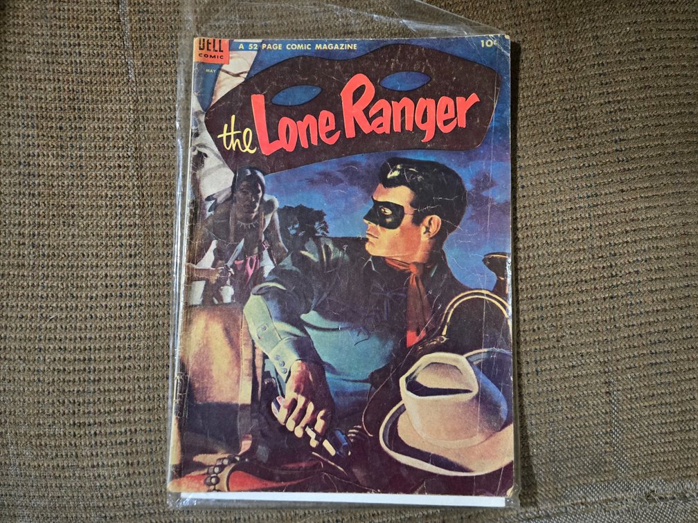 1954 The Lone Ranger Comic in Plastic