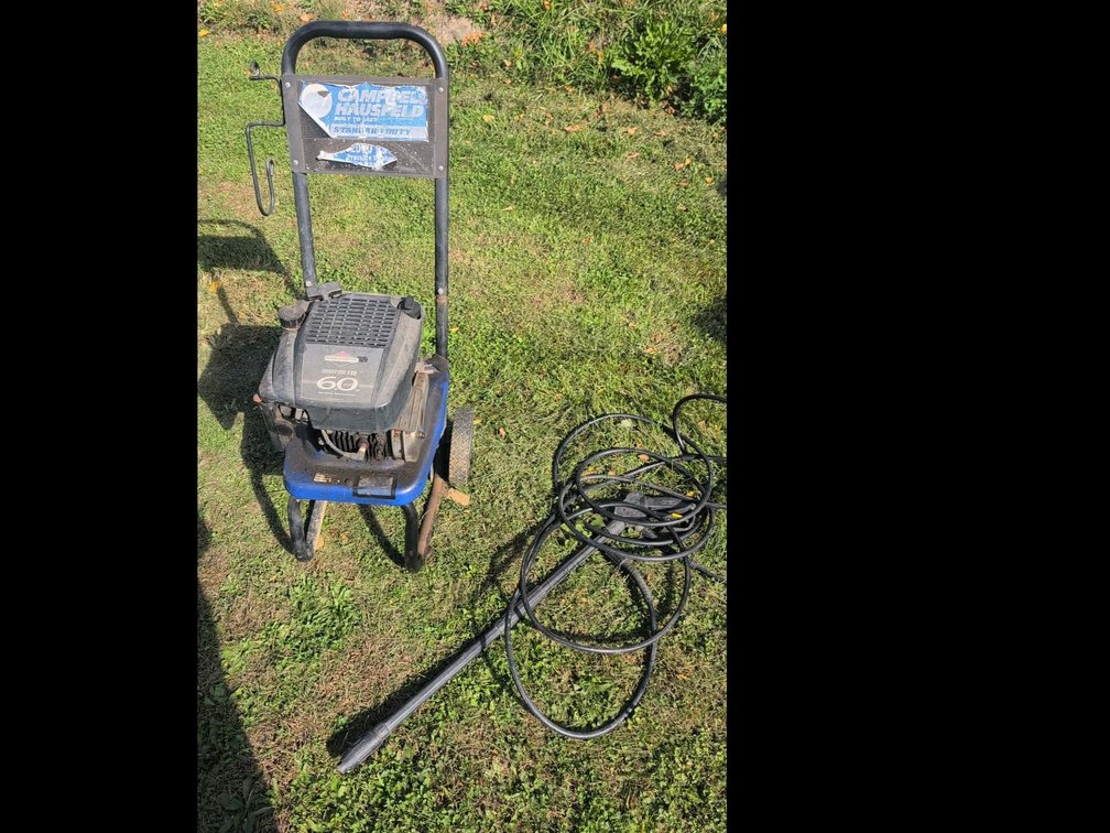Gas pressure washer