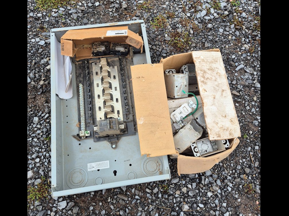 Breaker box electrical lot