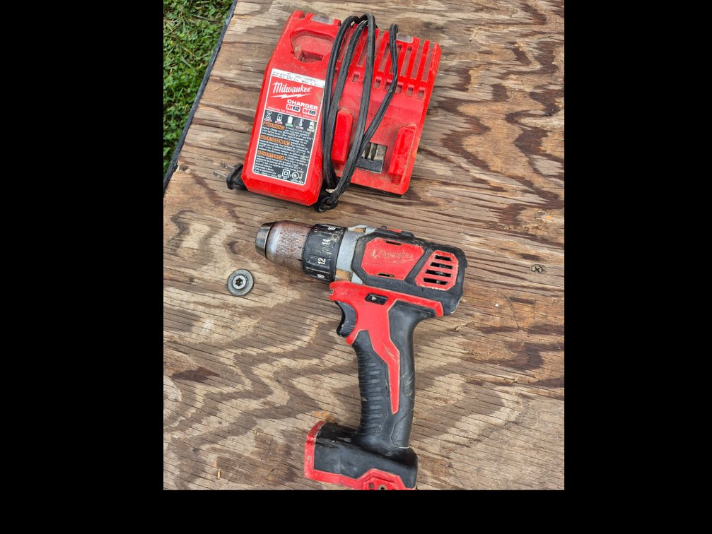 Milwaukee drill and charger