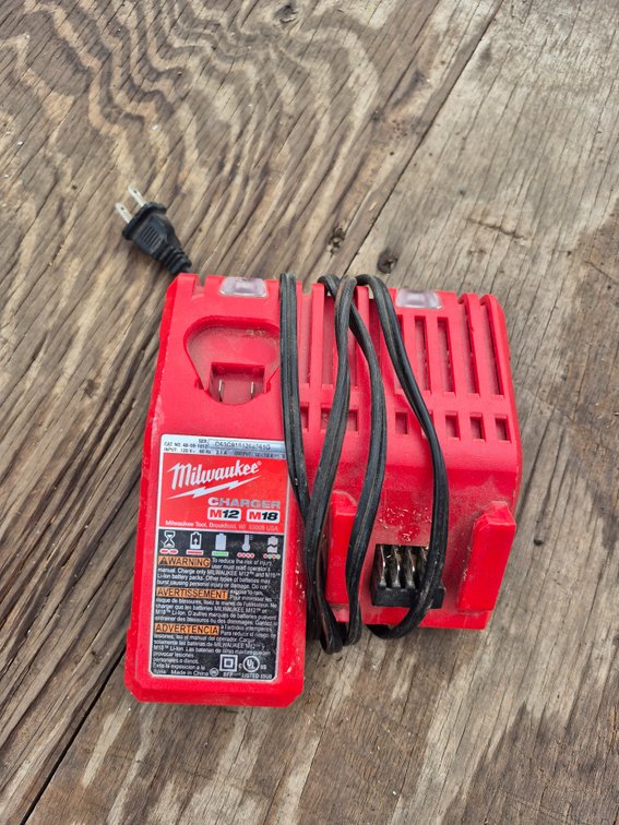 Milwaukee m12 and m18 charger