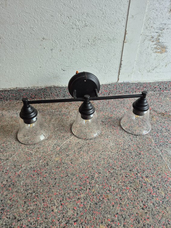New vanity light