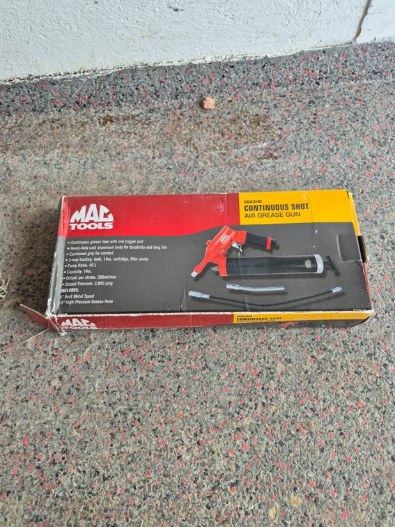 Mac grease gun nib