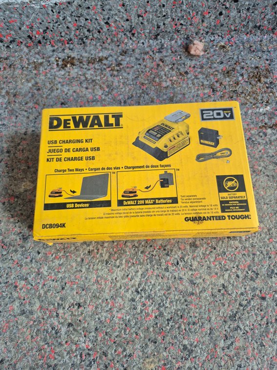 Dewalt charging