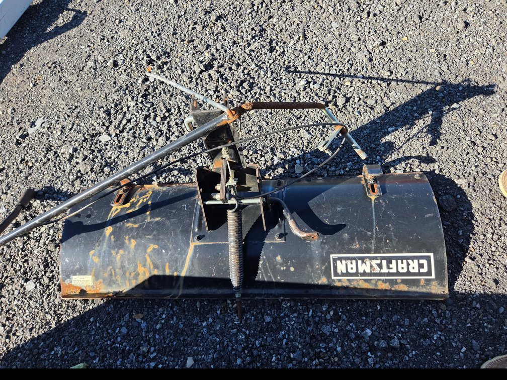 Craftsman snow plow