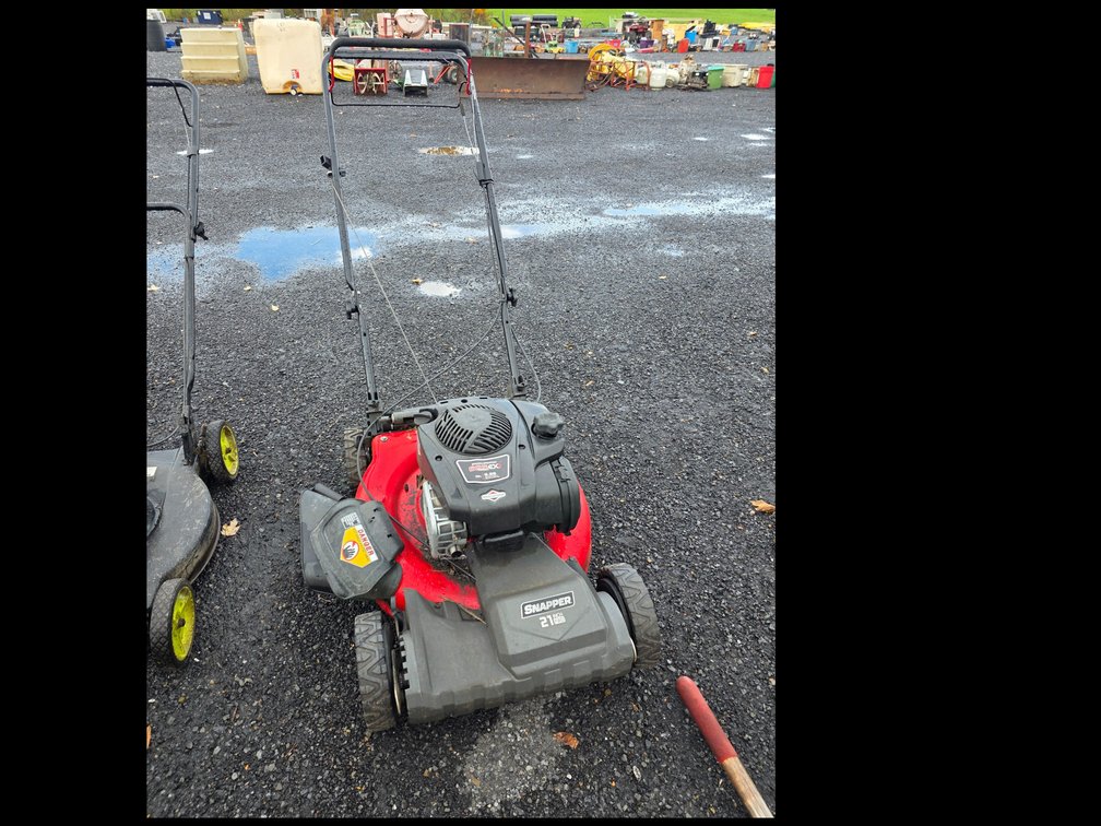 Snapper push mower 21in