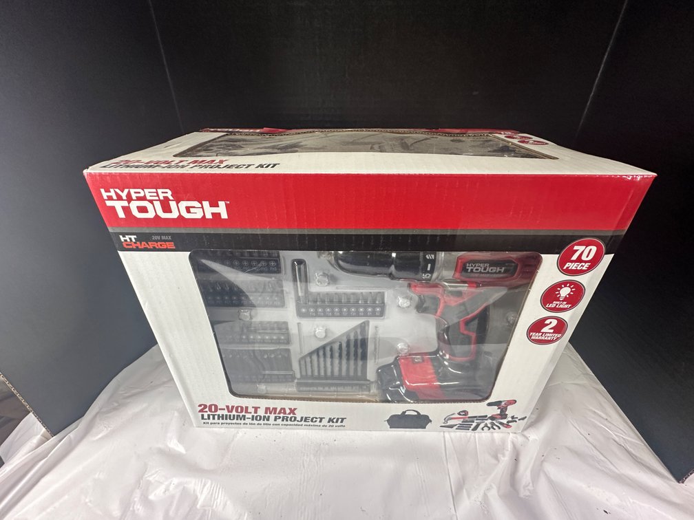 Hyper Touch 70 Piece 20 Volt Max Lithium Ion Project Kit