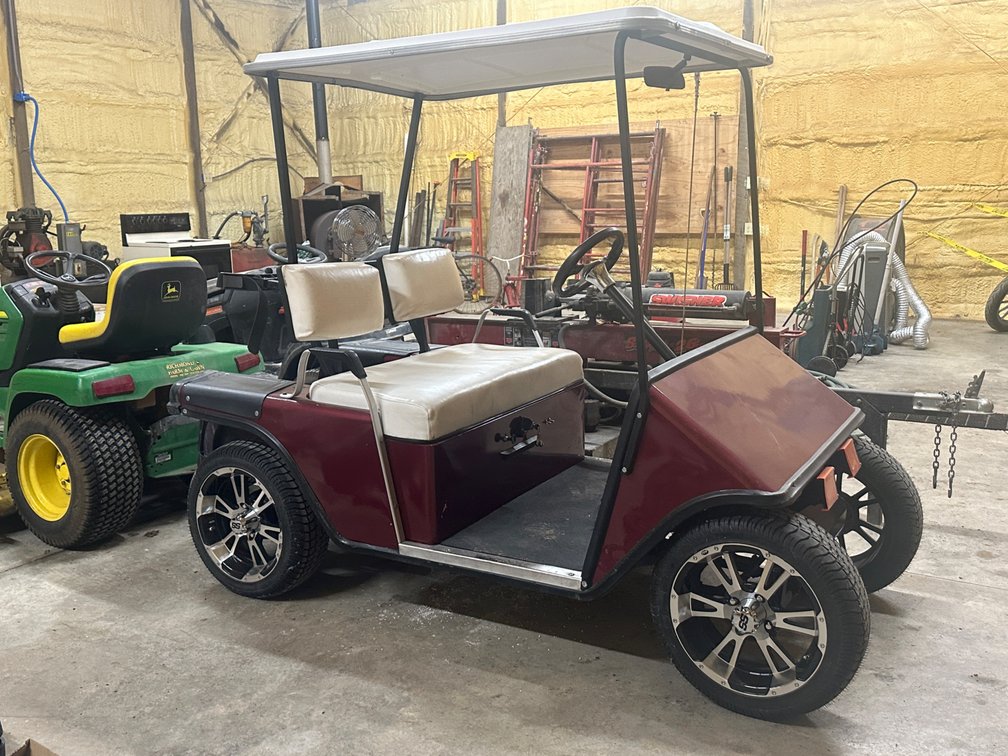 1989 EZ-GO TXT Golf Cart - Two Stroke engine