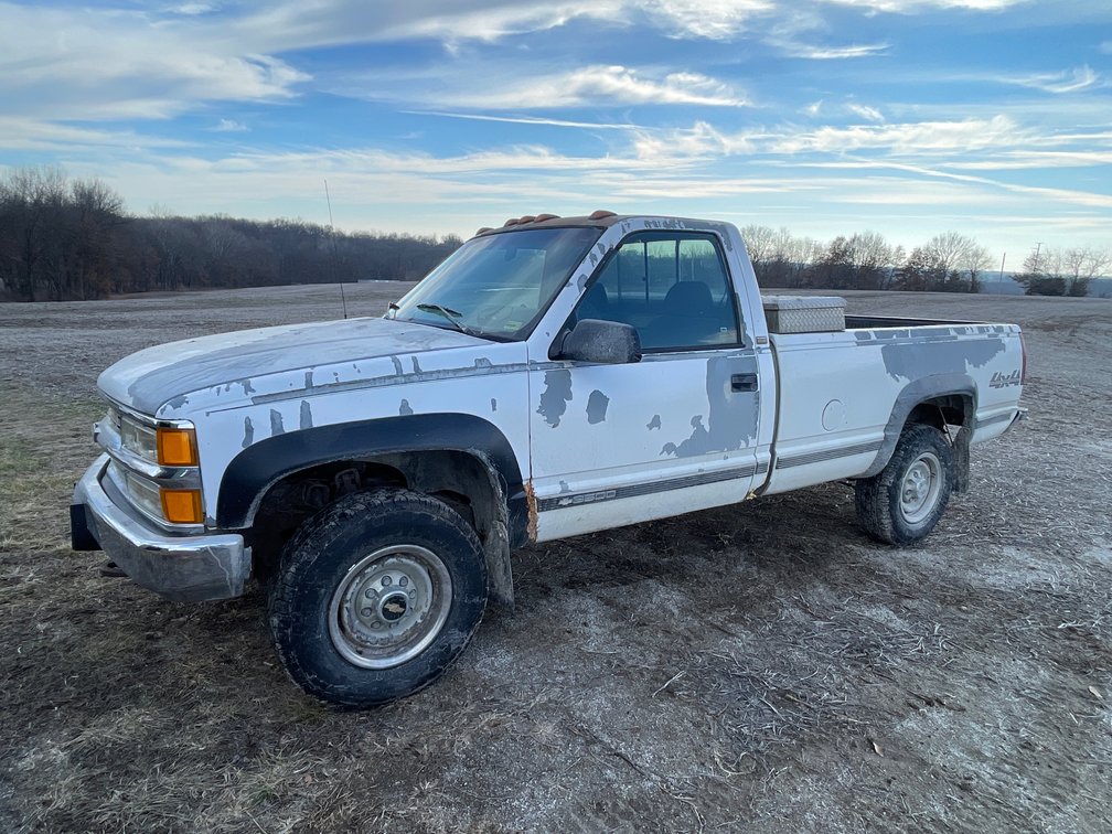 1995 Chevrolet 3500 4x4 Silverado Regular Cab Pickup