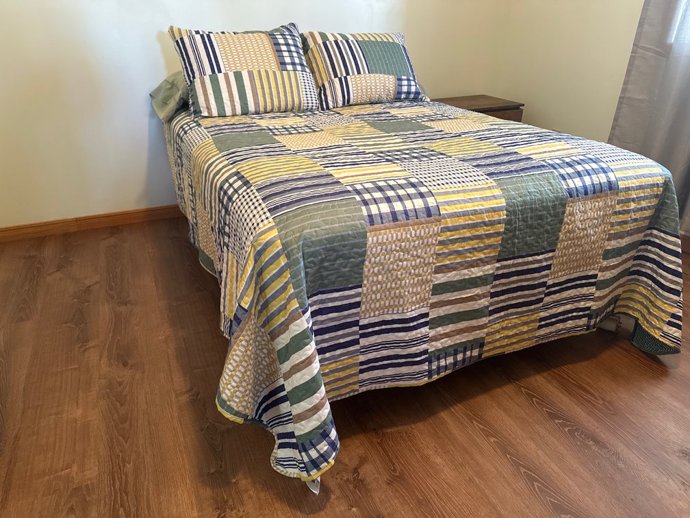 Full Size Bed -  Mattress, Box Spring, Metal Frame