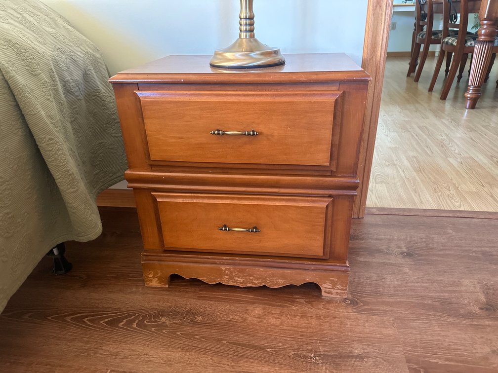 Nightstand - 2 drawers