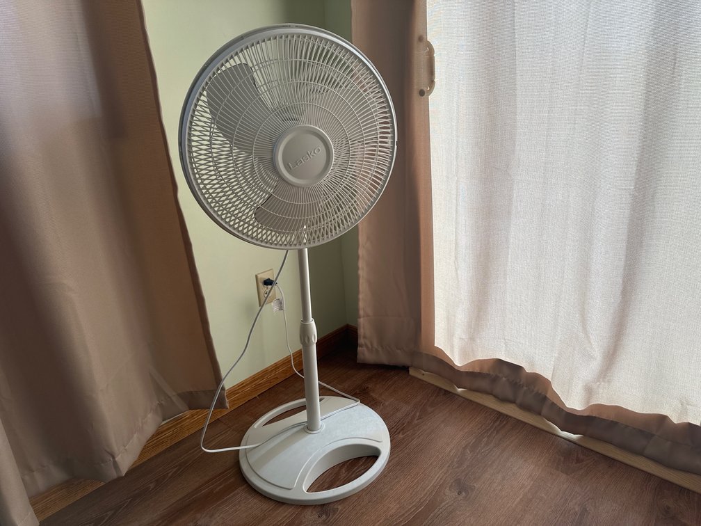 Lasco Electric Fan on Floor Stand