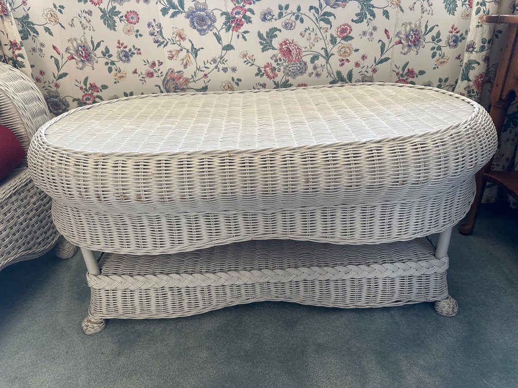 Wicker Coffee Table