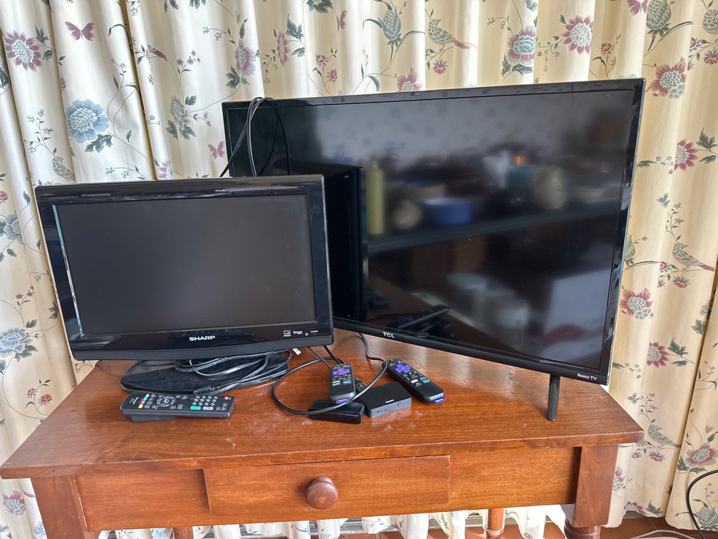 Flat Panel TV's and Portable radios -