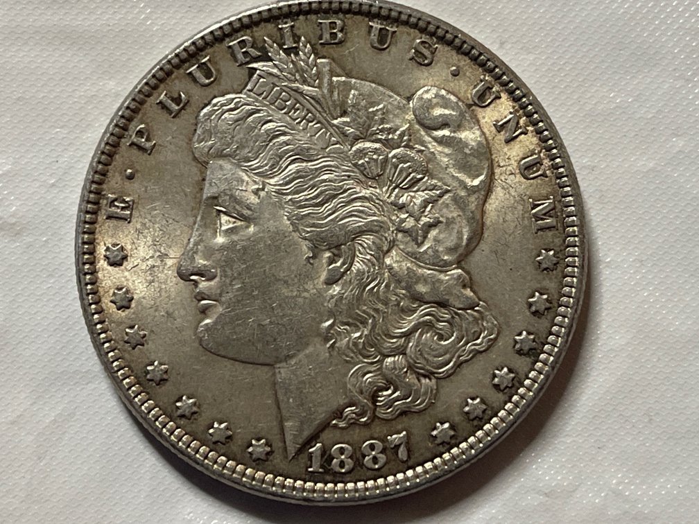1887 Morgan Dollar
