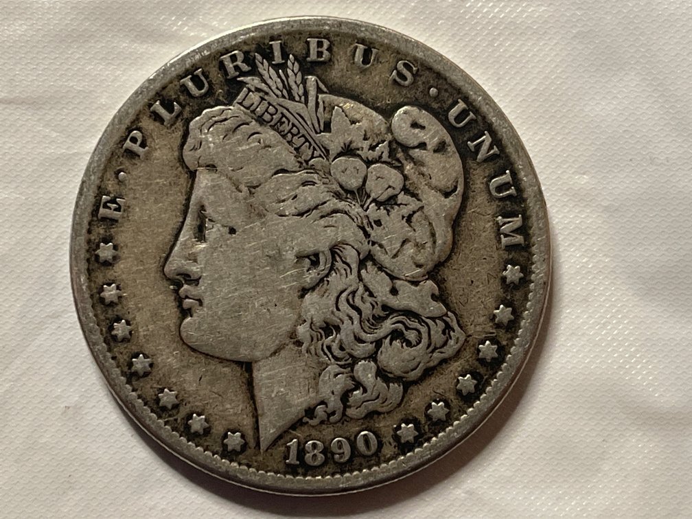 1890 Morgan Dollar
