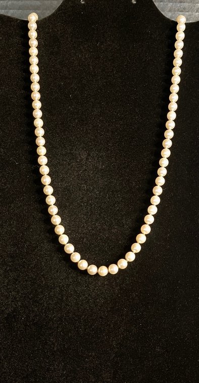 30" Cultured Pearl Necklace