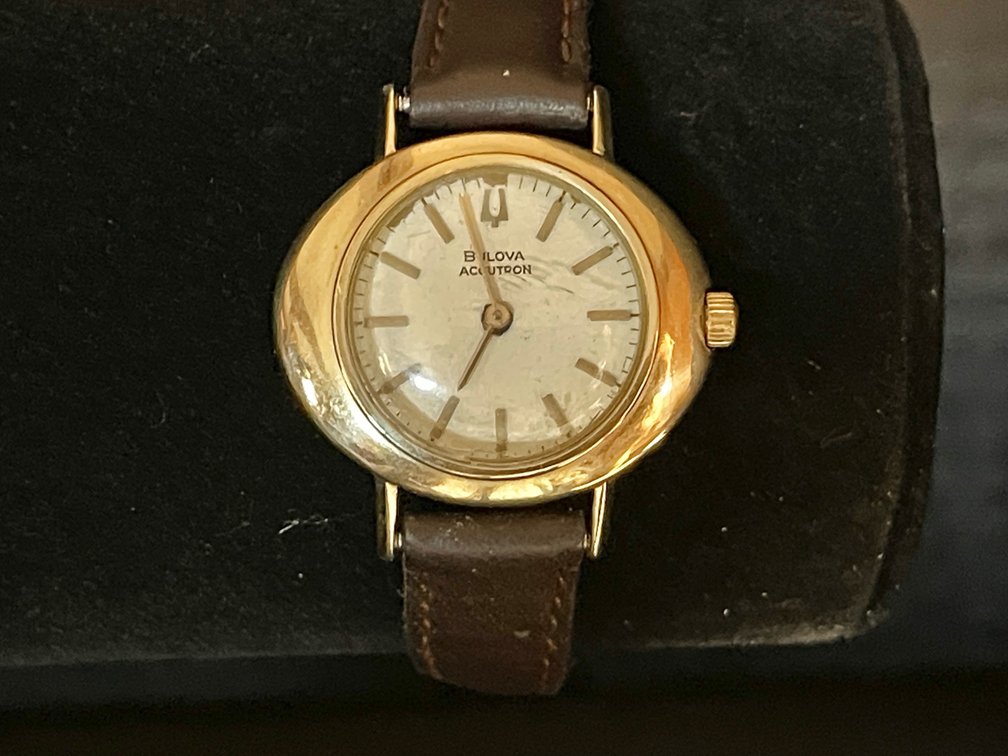 Bulova Watch with leather band