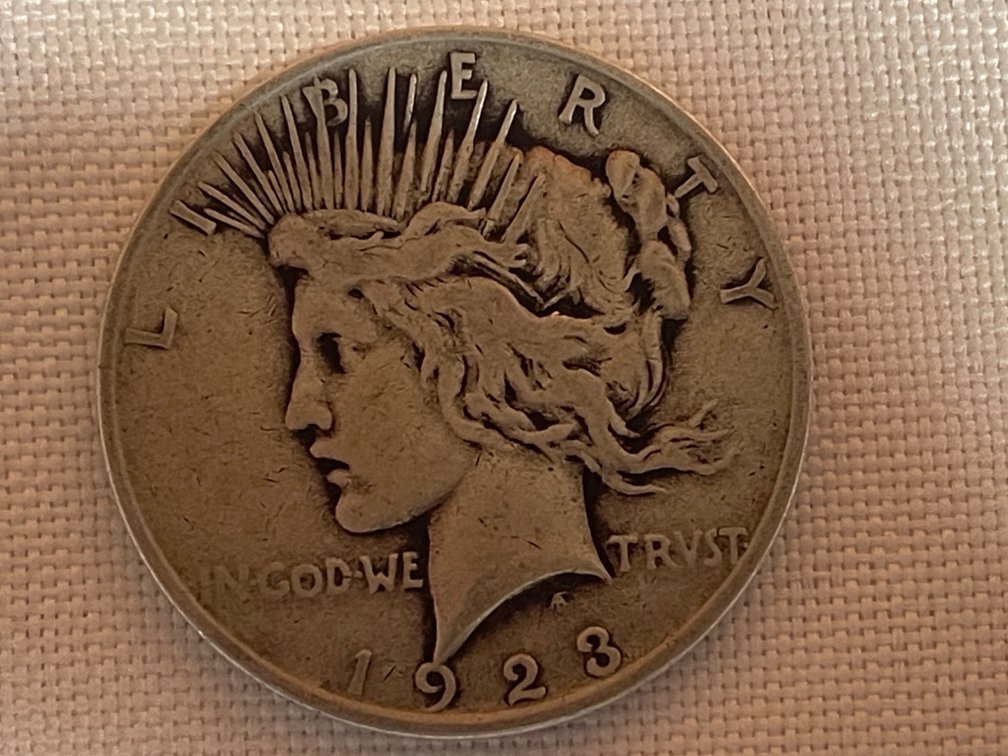 1923 Peace Dollar 2 of 2