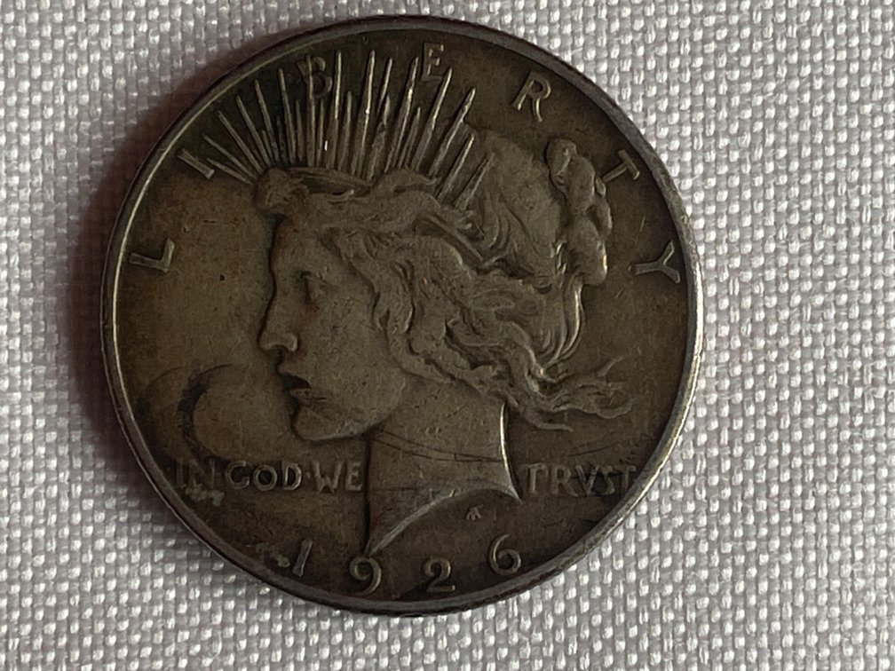 1926 Peace Dollar