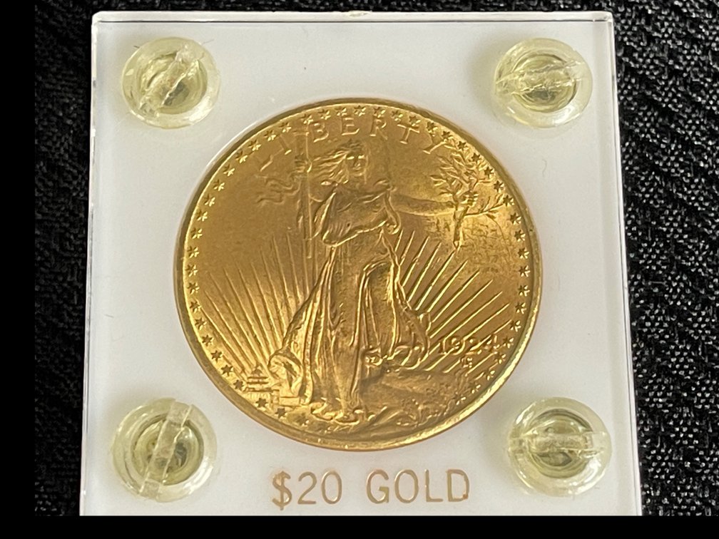 1924 $20 Gold Coin