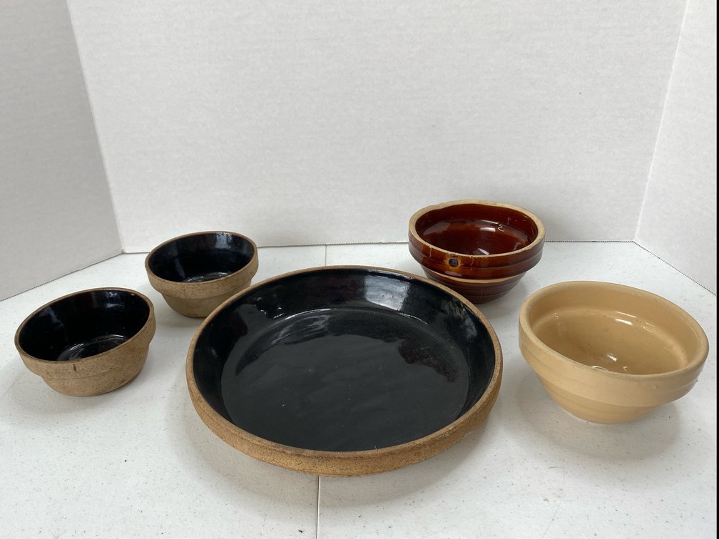 Various Crock Pieces