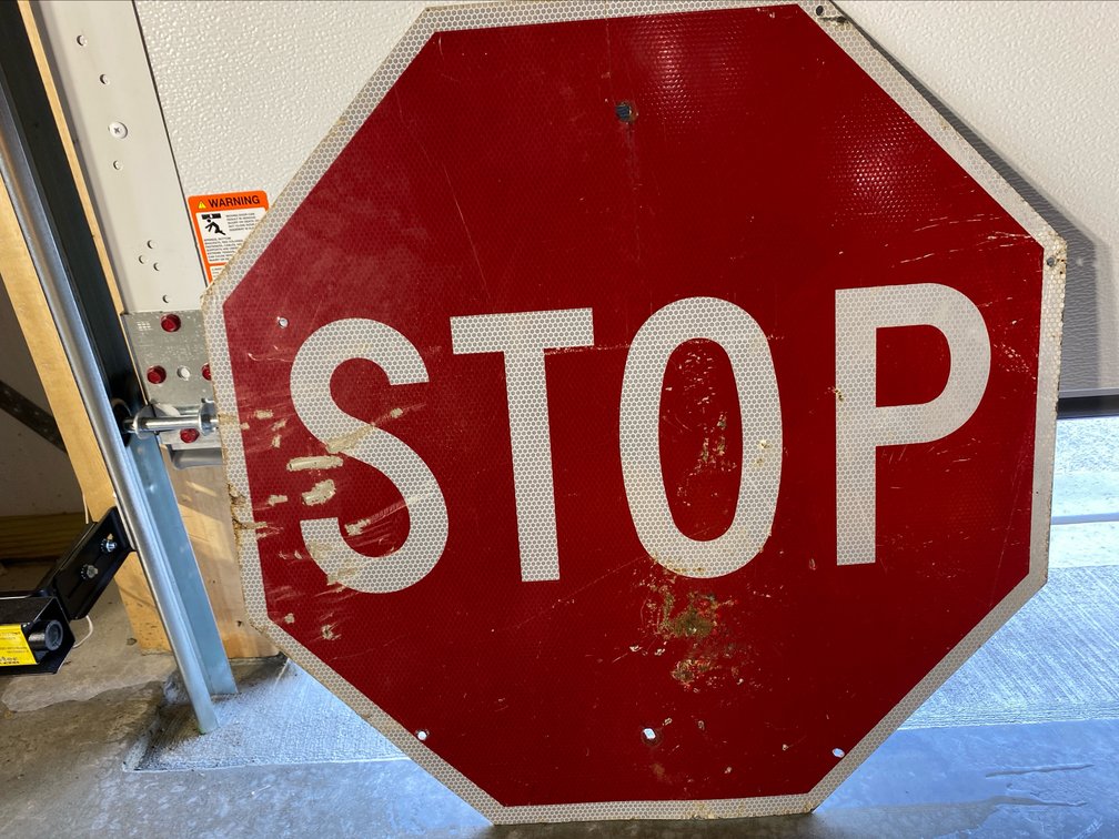 4 Metal Roadsigns