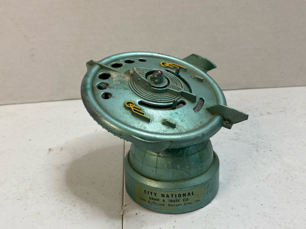 MFA Flying Saucer bank  *Rare Duro-mold MFG