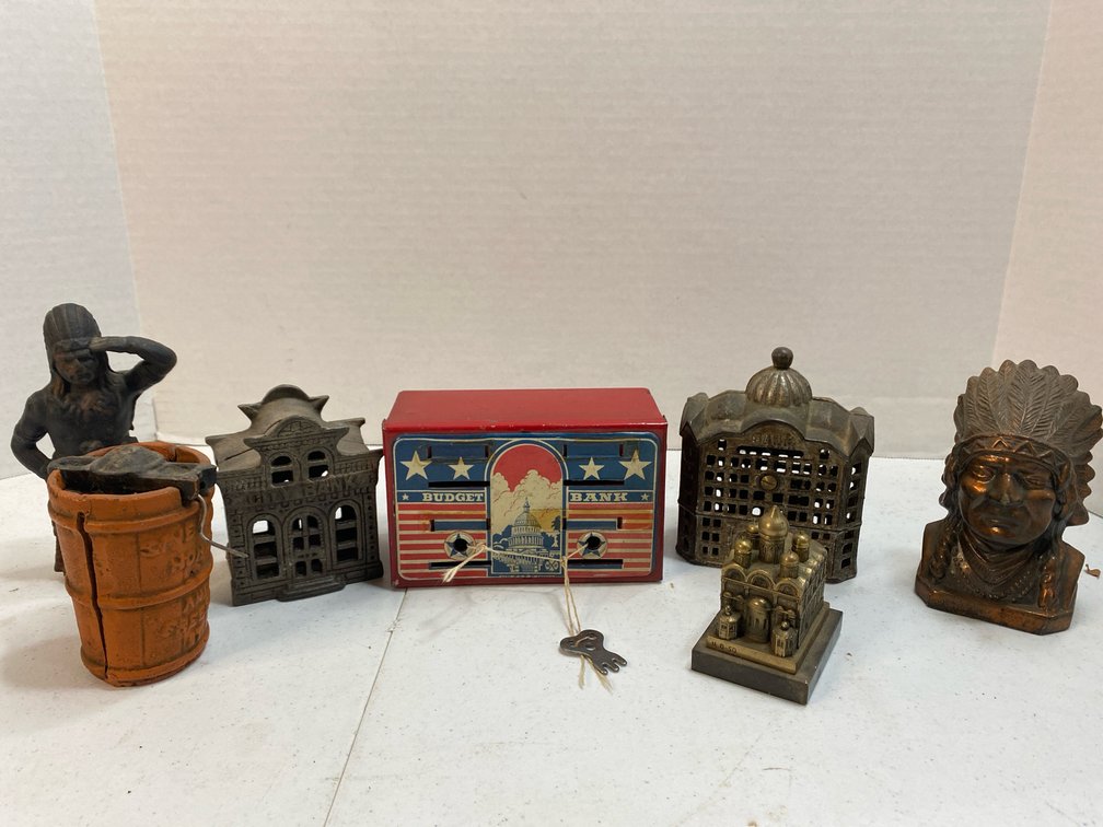 Lot of Vintage Banks