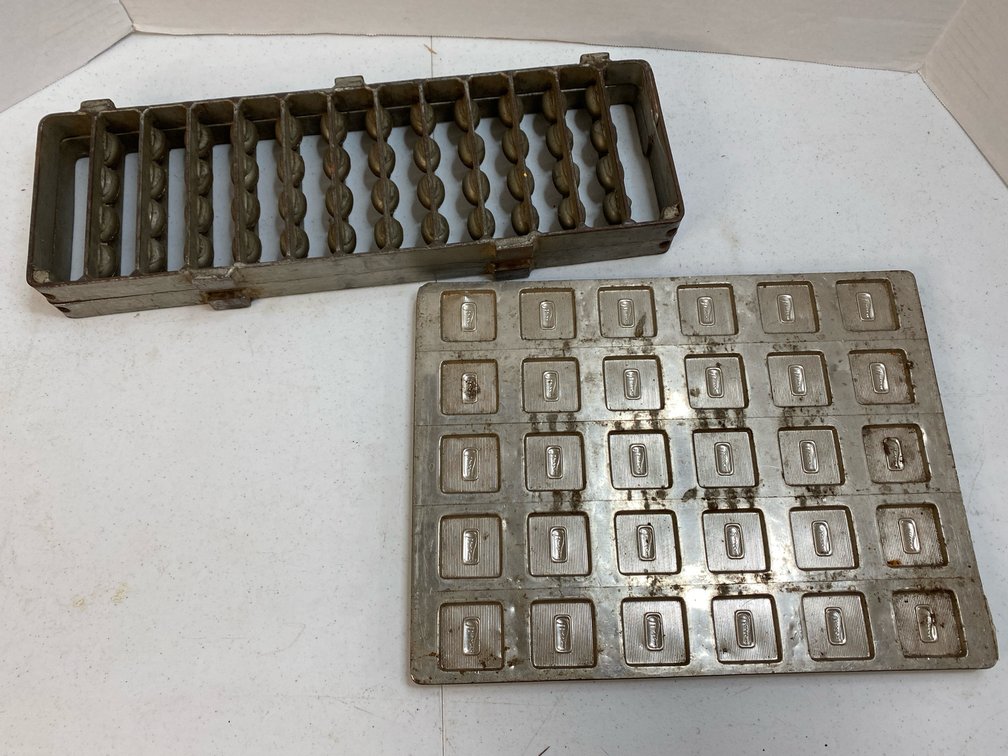 Vintage candy Molds