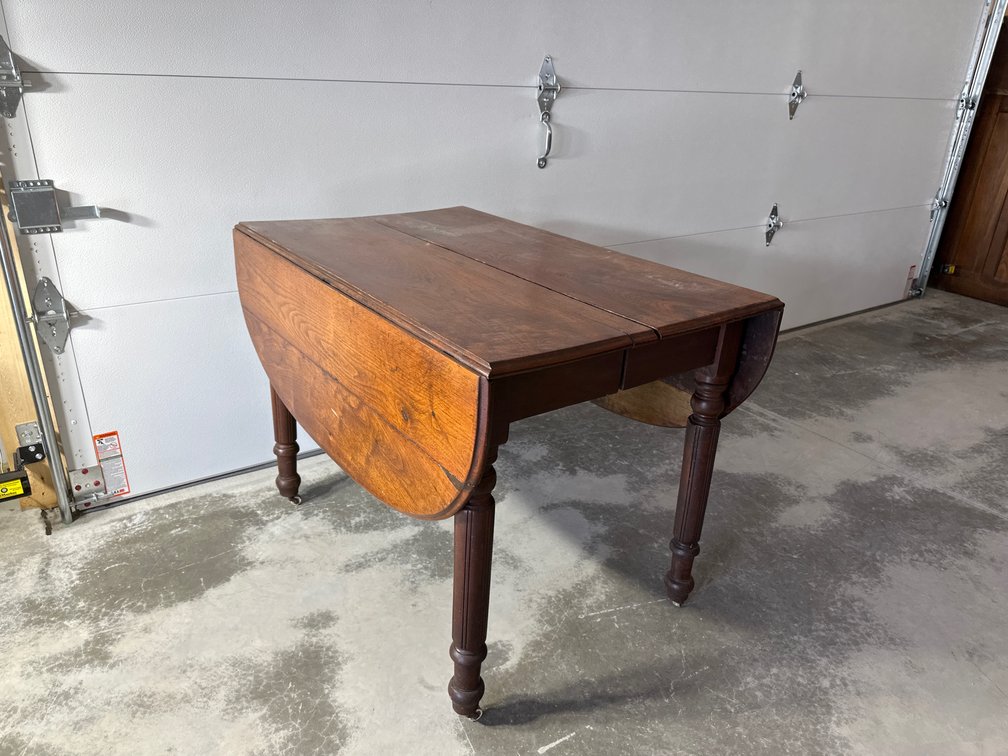 Wooden Drop Leaf Table
