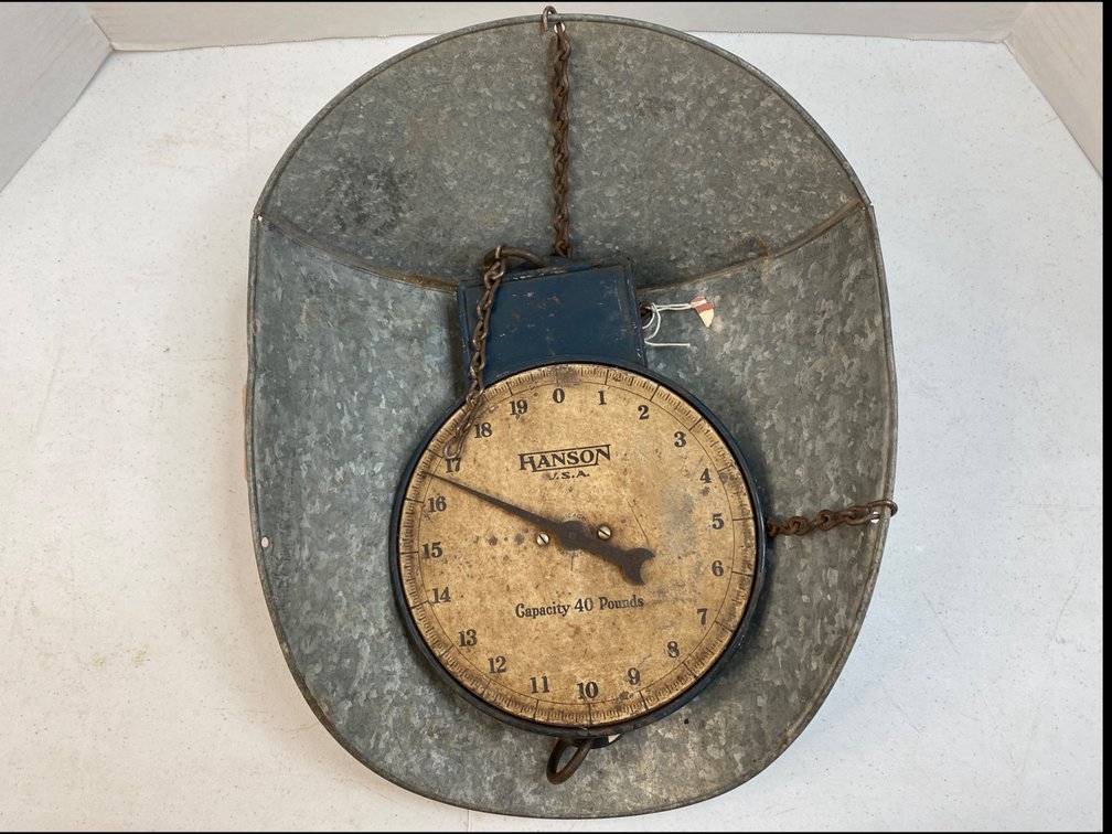 Vintage Hanging Scales 