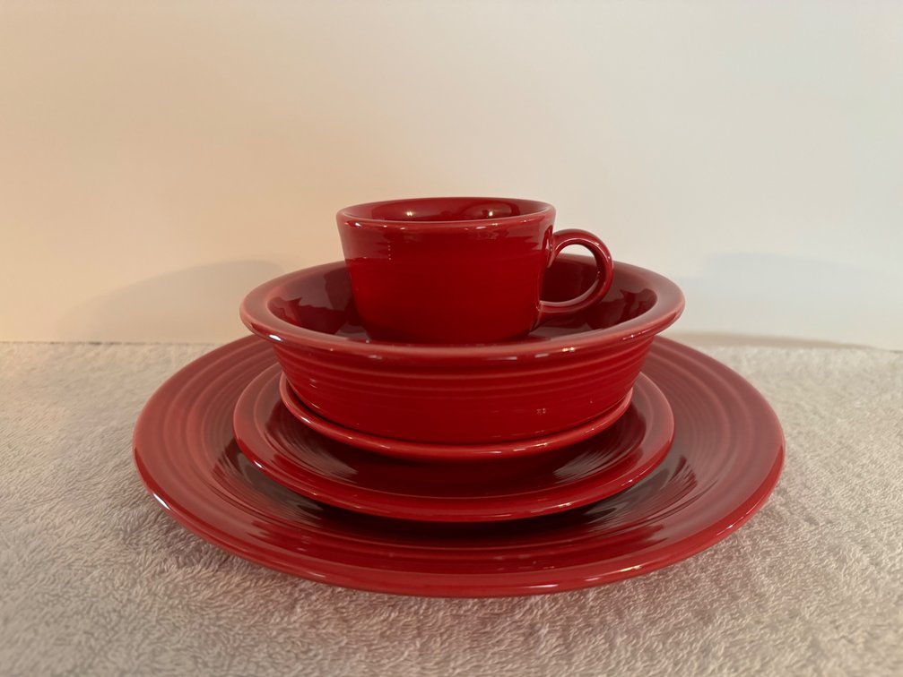 Fiesta Dish Set Red/Scarlet
