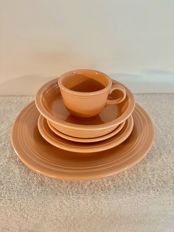 Fiesta Dish Set Apricot