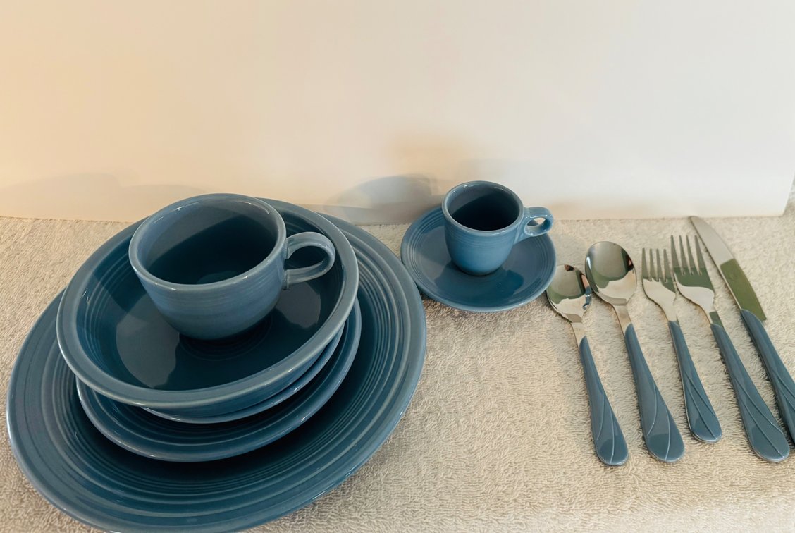 Fiesta Dish Set Periwinkle Blue