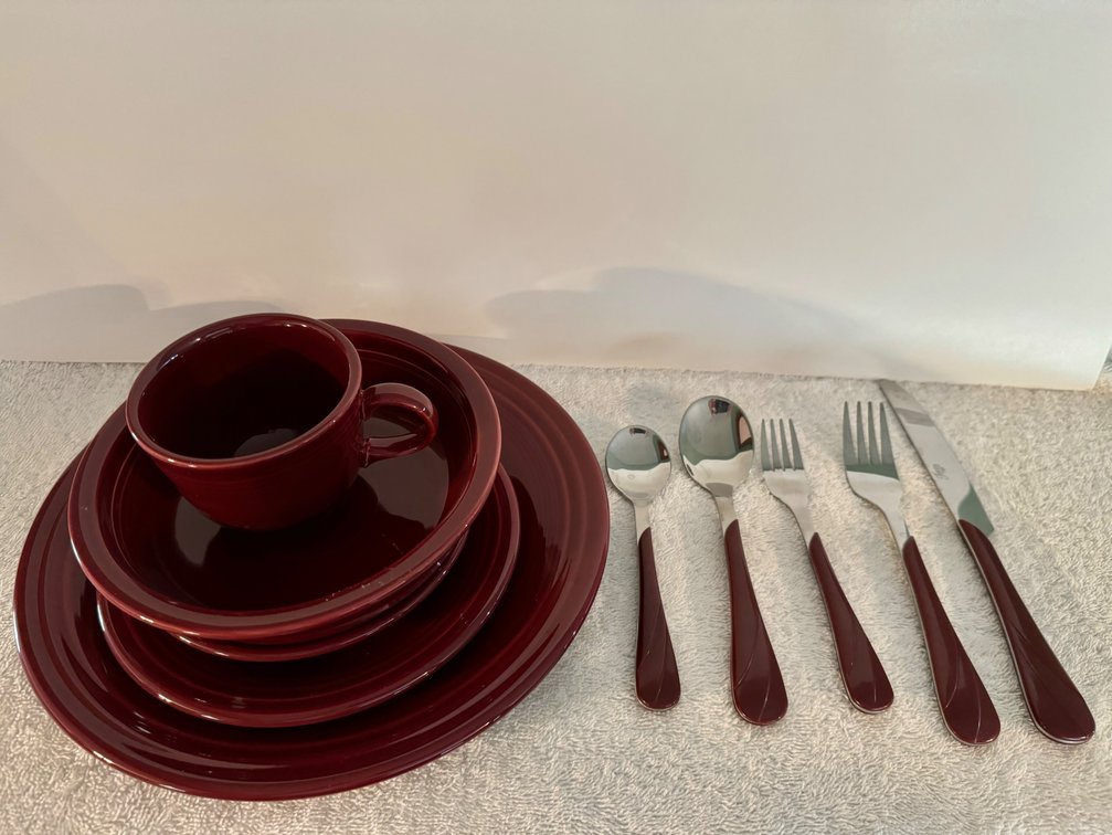 Fiesta Dish Set Cinnabar