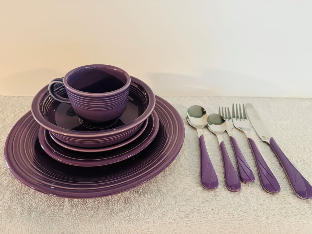 Fiesta Dish Set Lilac