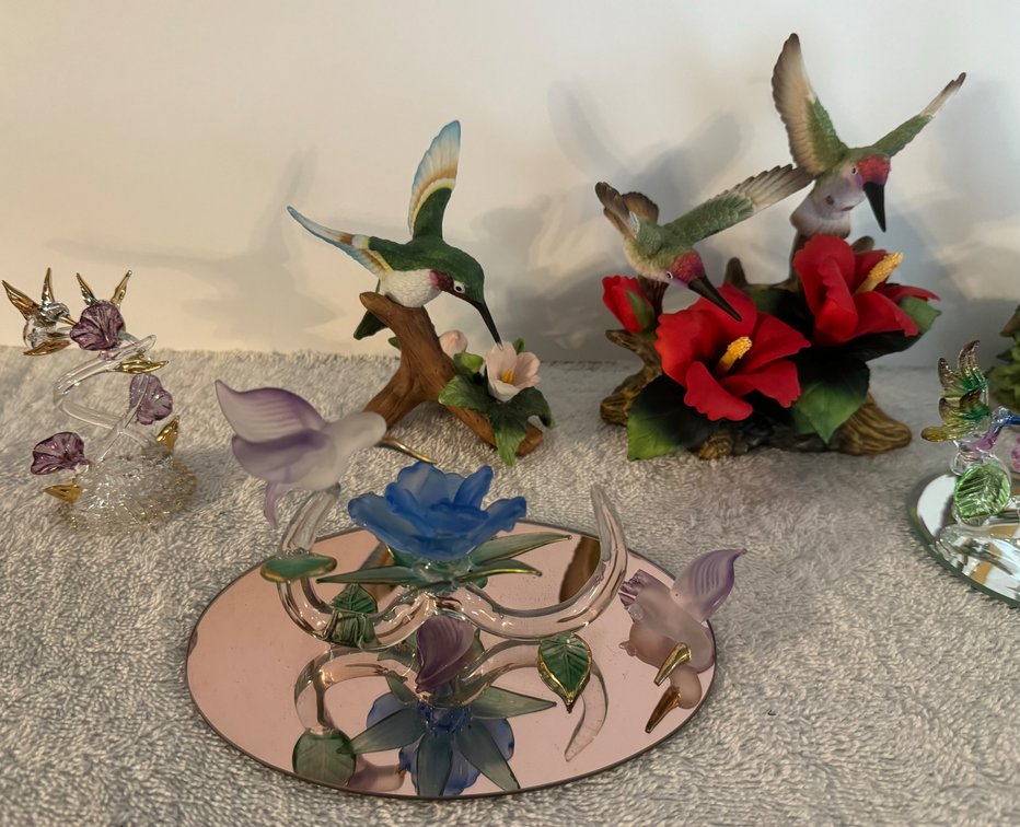 Decorative Hummingbird Pieces