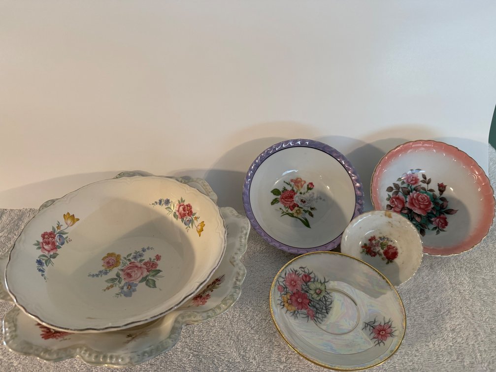 Painted Plates and Bowls