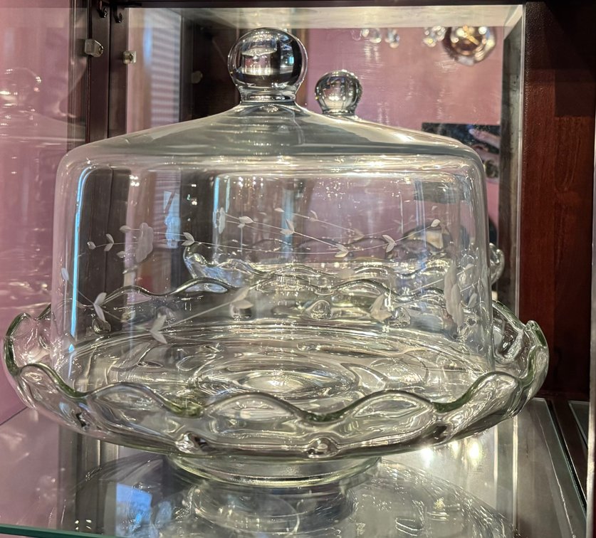Princess House Patterned glassware