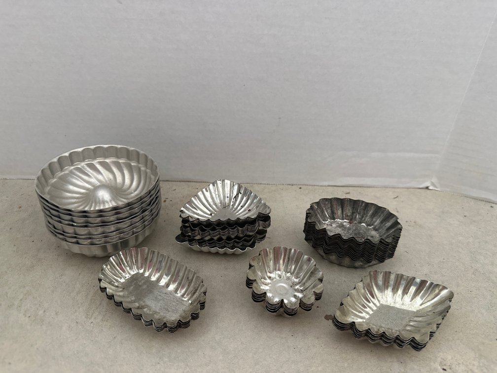Tin Candy/Jell-O Molds