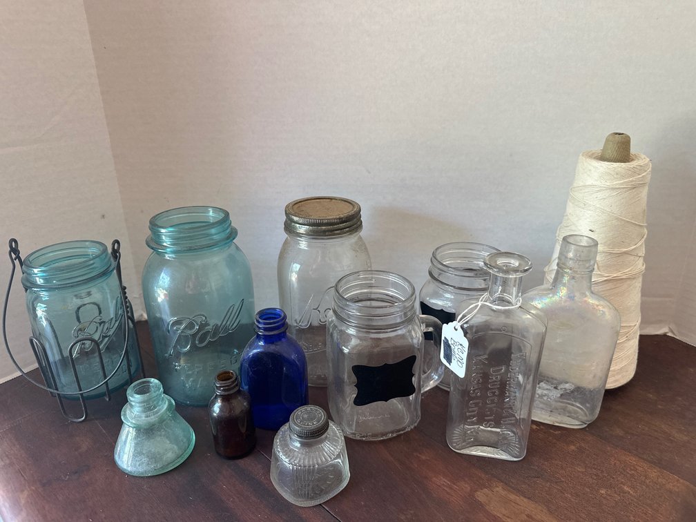 Bottles and String
