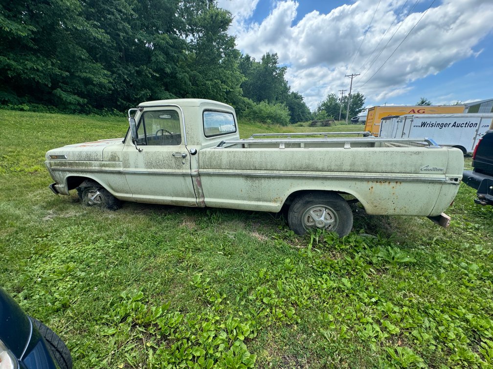 1970 Ford F100 4x2 Custom Pickup V8 302cid Automatic Trans**NO KEY**NO TITLE**