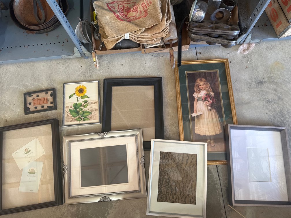 Candles and Picture Frames