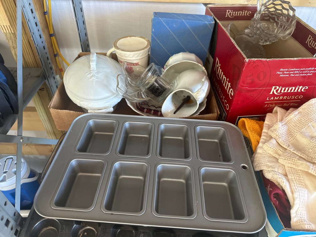 Lot of Table Decorations, Glassware, and Flatware
