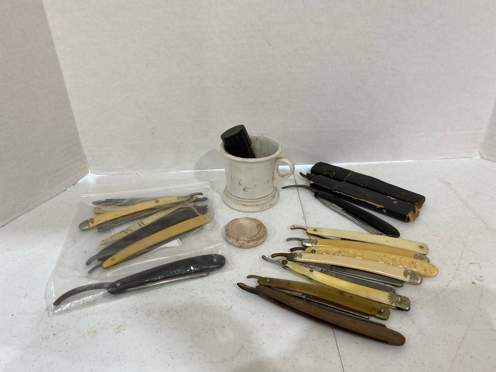 Antique Shaving Products