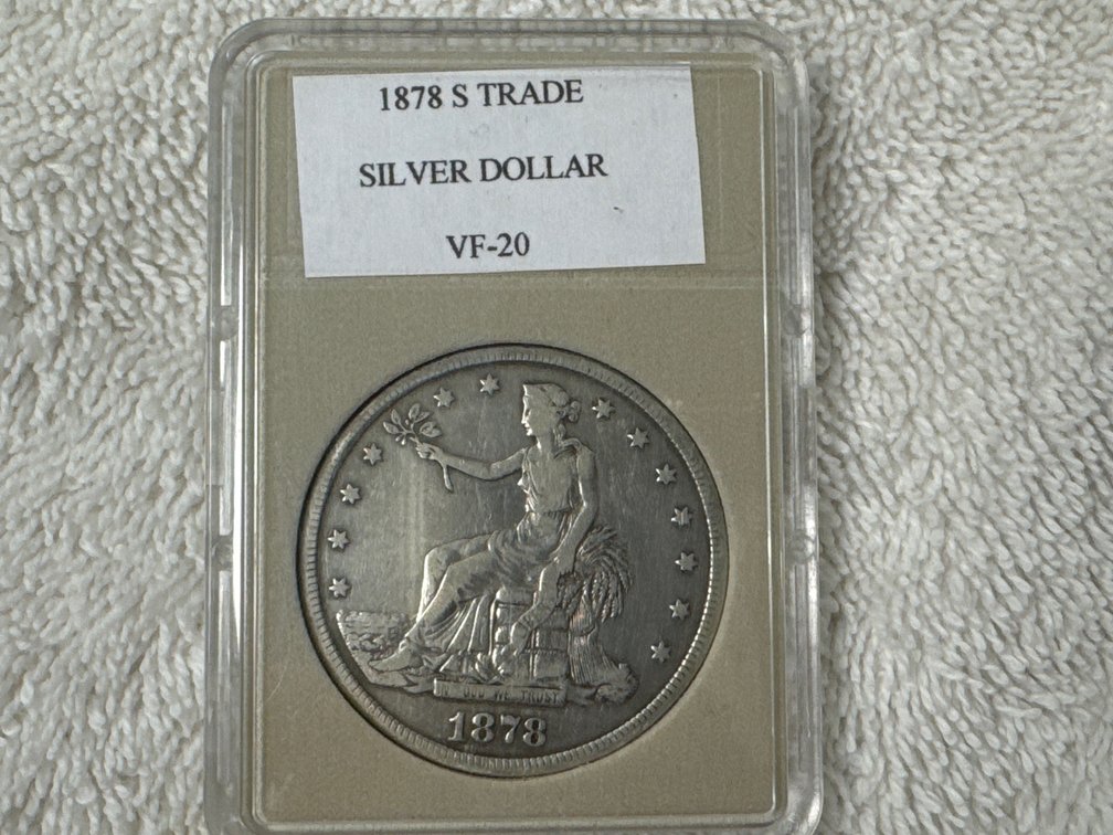 1878 S Trade Silver Dollar