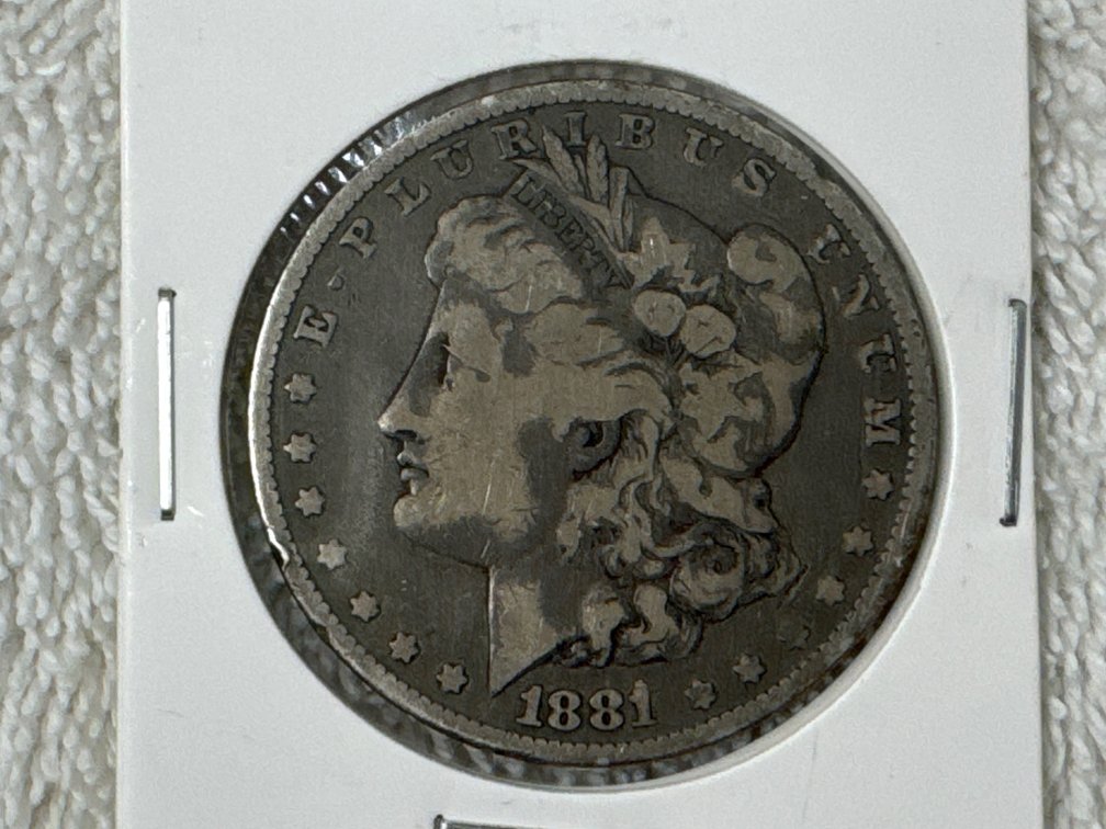 1881 Morgan Silver Dollar